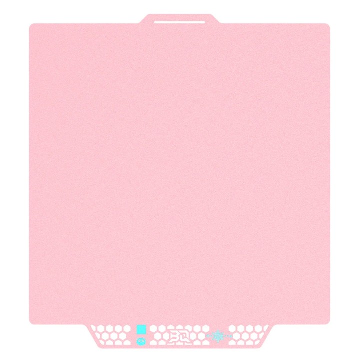 BIQU - Plateau CryoGrip Pro - Bambu Lab X1/X2/P1/P2/A1 - Rose glacé fin - (Glacier Fine Textures)