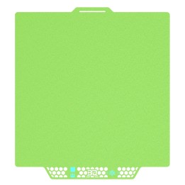 BIQU - Plateau CryoGrip Pro - Bambu Lab X1/X2/P1/P2/A1 - Vert glacé fin - (Glacier Fine Textures)