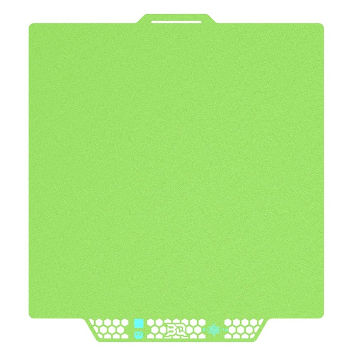 BIQU - Plateau CryoGrip Pro - Bambu Lab X1/X2/P1/P2/A1 - Vert glacé fin - (Glacier Fine Textures)
