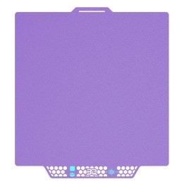 BIQU - Plateau CryoGrip Pro - Bambu Lab X1/X2/P1/P2/A1 - Violet glacé fin - (Glacier Fine Textures)