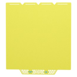 BIQU - Plateau CryoGrip Pro - Snapmaker U1 - Jaune glacé fin - (Glacier Fine Textures)