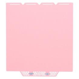 BIQU - Plateau CryoGrip Pro - Snapmaker U1 - Rose glacé fin - (Glacier Fine Textures)