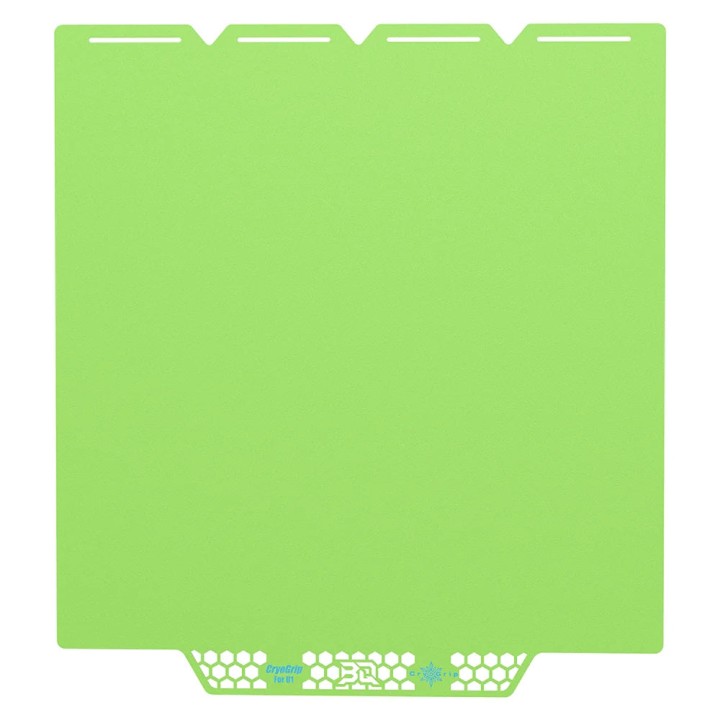 BIQU - Plateau CryoGrip Pro - Snapmaker U1 - Vert glacé fin - (Glacier Fine Textures)