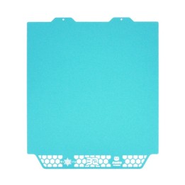BIQU - Plateau d'impression CryoGrip Pro pour bambu lab A1 Mini - Bleu glacé lisse (Glacier Fine Textures) - 184 x 184 mm