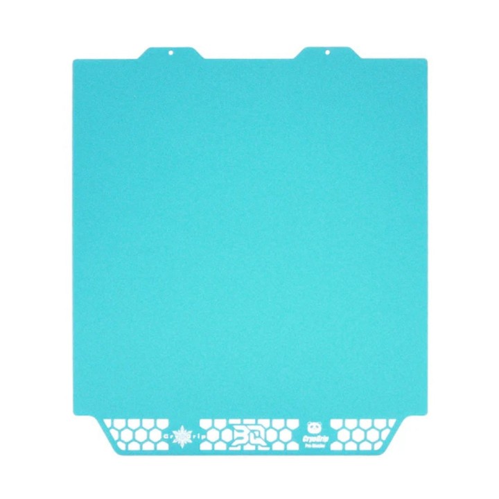BIQU - Plateau d'impression CryoGrip Pro pour bambu lab A1 Mini - Bleu glacé lisse (Glacier Fine Textures) - 184 x 184 mm
