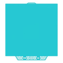 BIQU - Plateau d'impression CryoGrip Pro pour Elegoo CC/CC2 - Bleu glacé lisse (Glacier Fine Textures) - 256 x 256 mm