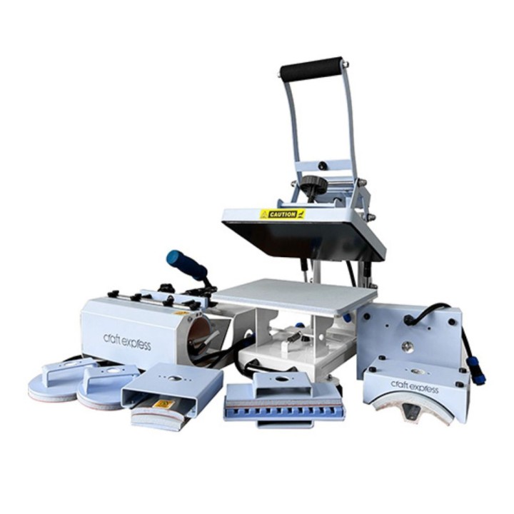 Craft Express - Heat Press Combo - Machine de Presse 8 en 1