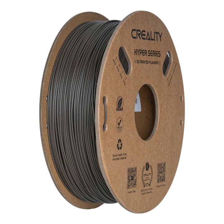 Creality - Hyper PLA-CF - Jaune Grisâtre (Greyish Yellow) - 1,75 mm - 1 kg