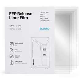 Elegoo - Mars 5 & Mars 5 Ultra - Film PFA (FEP) - 5 pièces