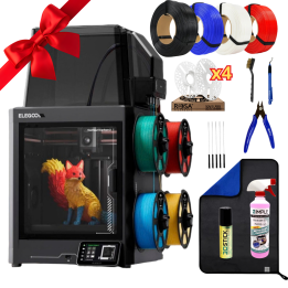 Elegoo - Mega Pack Centauri Carbon 2 Combo - Imprimante 3D avec Multicolore CC2 + CANVAS