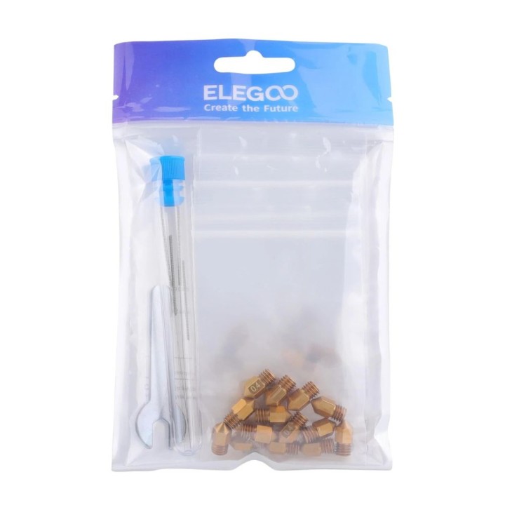 Elegoo - Neptune 3 Pro/3 Plus/3 Max - Kit Multi Diamètre - Buse Laiton officielle (Brass Nozzle)
