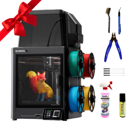Elegoo - Starter Pack Centauri Carbon 2 Combo - Imprimante 3D avec Multicolore CC2 + CANVAS