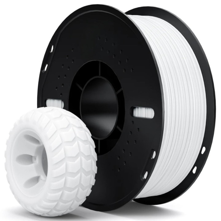 Elegoo - TPU 95A - Blanc (White) - 1,75 mm - 1 kg