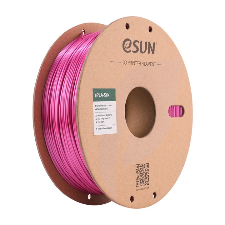 eSun - eSilk PLA - Magenta (Violet) - 1,75 mm - 1 kg