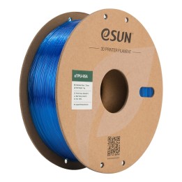 eSun - eTPU-95A - Bleu Transparent (Transp. Blue) - 1,75 mm - 1 kg