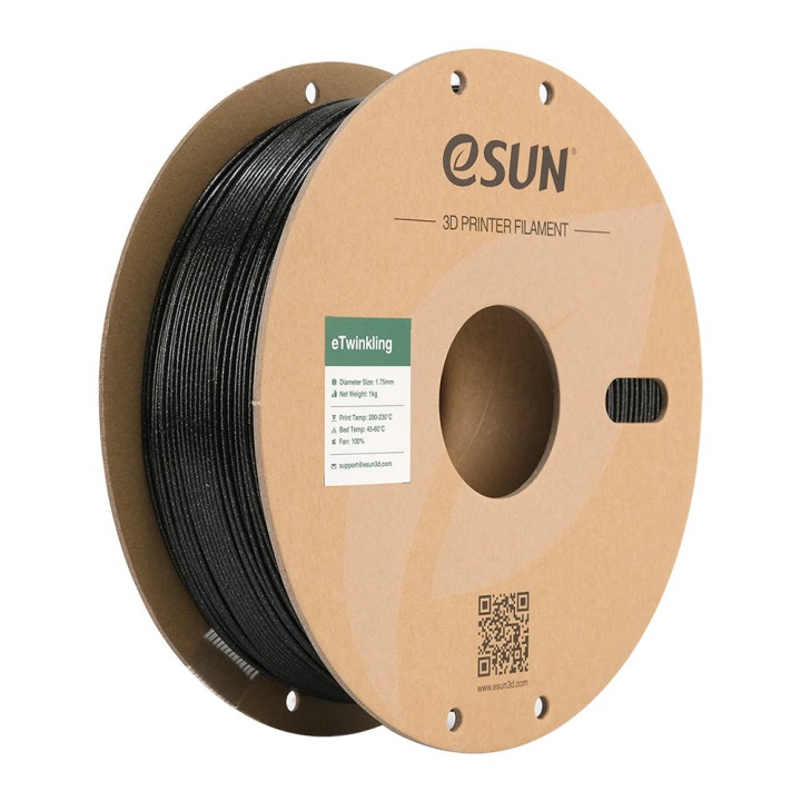 eSun - eTwinkling PLA - Noir (Black) - 1,75 mm - 1 kg