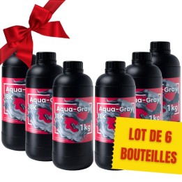 Pack Résine Aqua 8K Phrozen - Gris 6x1kg | Maison Drabiec Strates