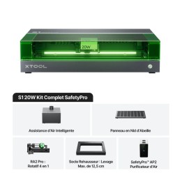 xTool - S1 20W - Kit Complet SafetyPro