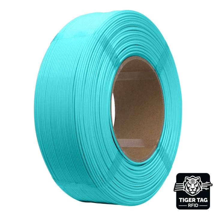eSun - PLA Basic - Bleu Aqua (Aqua) - 1.75mm - 1 kg Refill avec RFID TigerTag