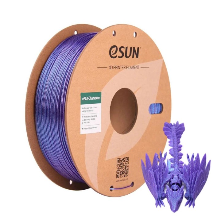 eSun - PLA Chameleon - Violet Nébuleux (Nebula Purple) - 1,75 mm - 1 kg