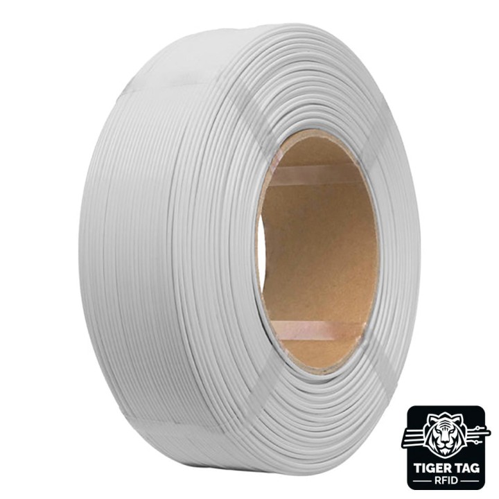 eSun - PLA+ - Blanc Laiteux (Milky White) - 1,75 mm - 1 kg Refill avec RFID TigerTag
