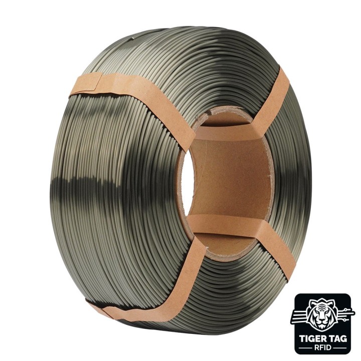 eSun - PLA-Silk - Bronze - 1,75 mm - 1 kg Refill avec RFID TigerTag
