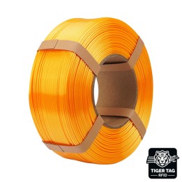 eSun - PLA-Silk - Jaune Foncé (Dark Yellow) - 1,75 mm - 1kg Refill avec RFID TigerTag