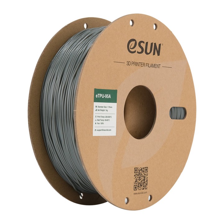 eSun - TPU-95A - Gris (Grey) - 1,75 mm - 1 kg