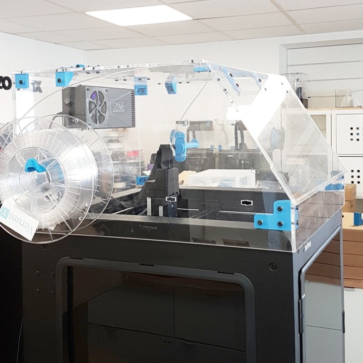 Improve3D - Zortrax - M300/M300 Plus - Z-Capot de Protection avec Filtre Syne V1