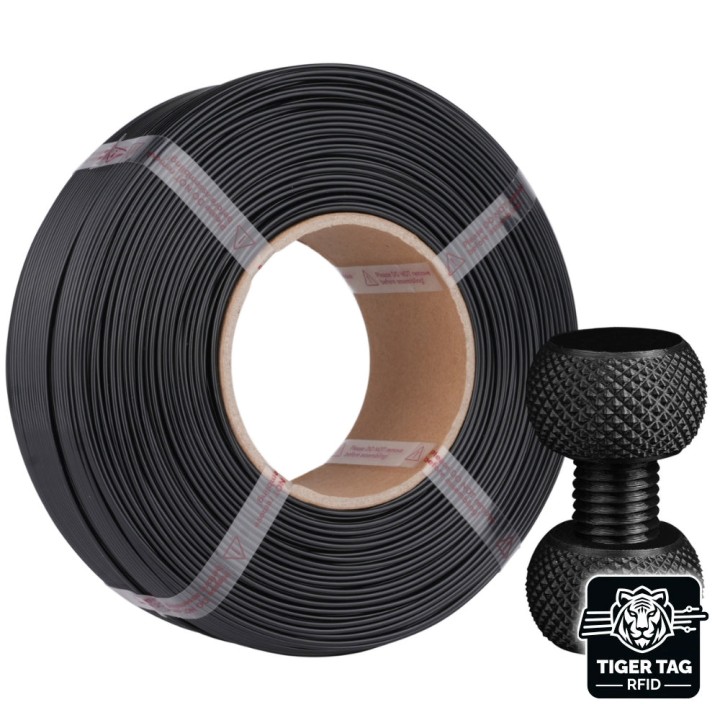 Jamg He - ABS - Noir (Black) - 1,75 mm - 1 kg - Refill avec RFID TigerTag
