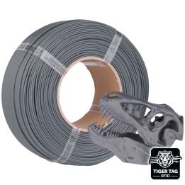 Jamg He - Hi-Speed PLA+ - Argent (Silver) - 1,75 mm - 1 kg - Refill avec RFID TigerTag