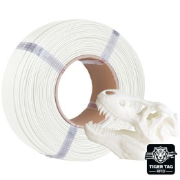 Jamg He - Hi-Speed PLA+ - Blanc Chaud (Warm White) - 1,75 mm - 1 kg - Refill avec RFID TigerTag
