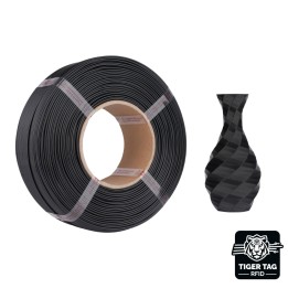 Jamg He - PETG - Noir (Black) - 1,75 mm - 1 kg - Refill avec RFID TigerTag