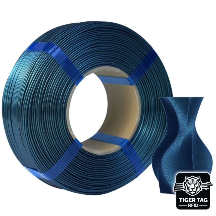 Jamg He - PLA Magic - Bleu (Blue) - 1,75 mm - 1 kg - Refill avec RFID TigerTag