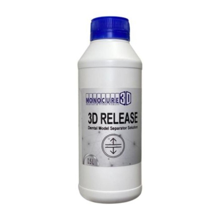 Monocure3D - Release Dental Separator - Séparateur pour Impressions Résine - 500 ml