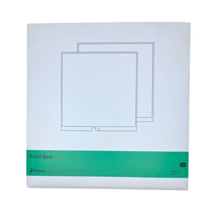 Mosaic - Element/Array - Plateau d'Impression (HT Build Plate Bundle) - Type II - 2 pièces