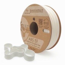 Nanovia - ABS EF (SPE et contact alimentaire) - Blanc (White) - 1,75 mm - 750 g