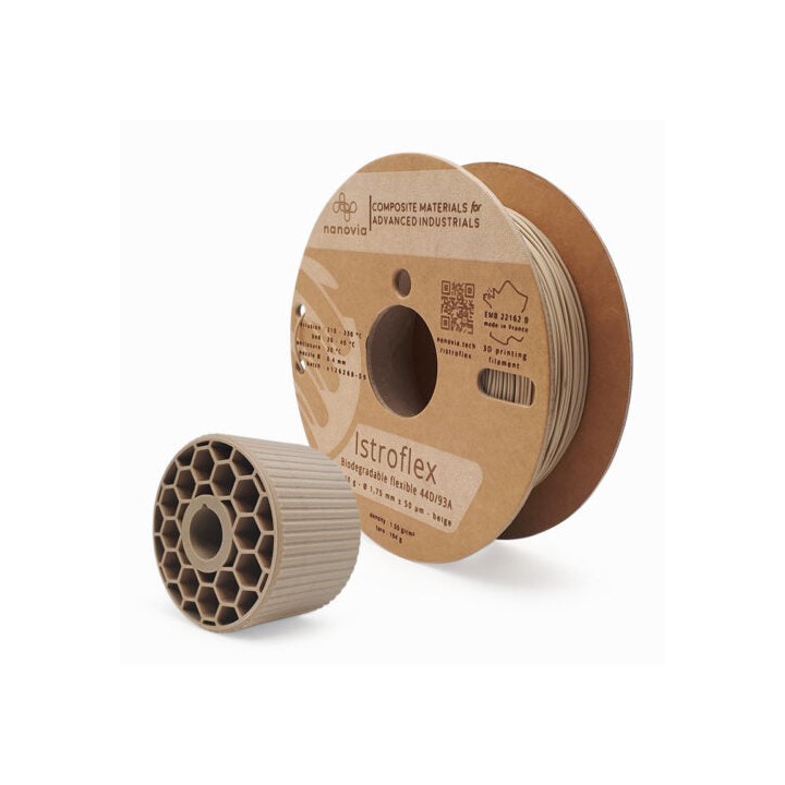 Nanovia - ISTROFLEX (Contact Alimentaire) - Natif (Natural) - 1.75 mm - 500 g