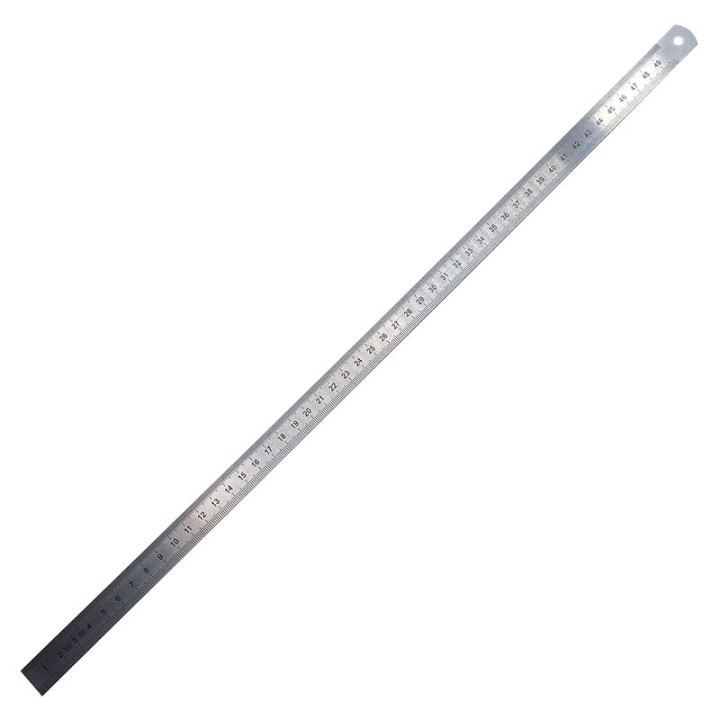 Outils de Précision - Règle Acier Inoxydable - 50 cm
