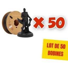 Pack 50 Polyterra Charcoal Black