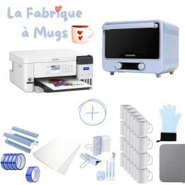 Pack complet - La Fabrique à Mugs à Sublimer