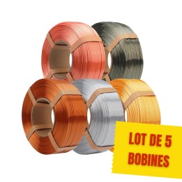 Pack Métallique Refill eSun - 5x ePLA-Silk