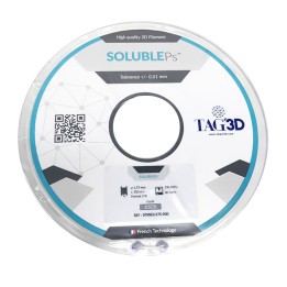 Tag3D - SOLUBLEPs (HIPS)  - Blanc (White) - 1.75 mm - 1 kg