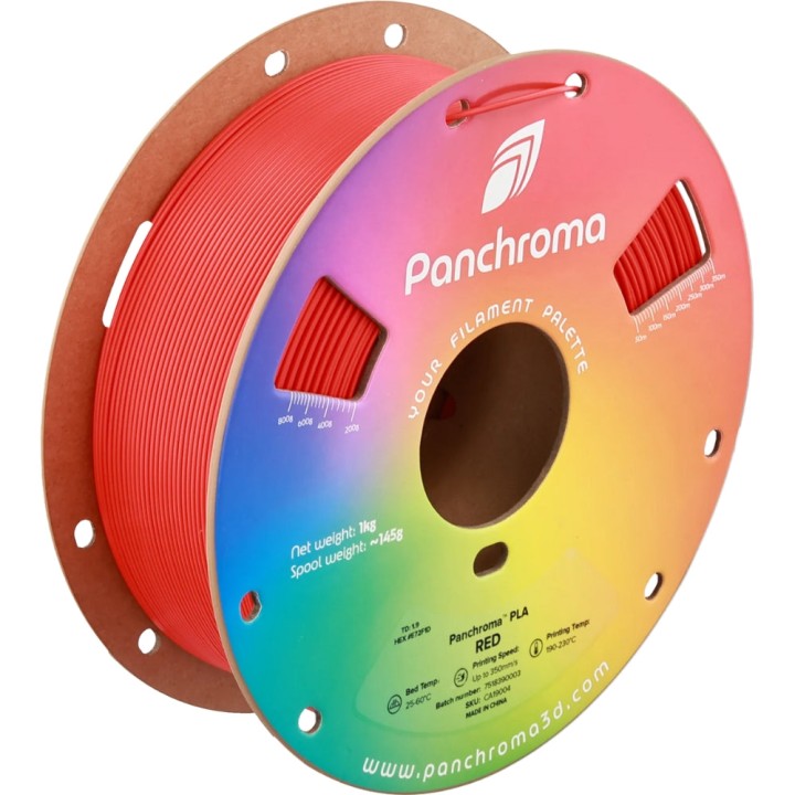 Panchroma Basic PLA - Rouge (Red) - 1,75 mm - 1 kg