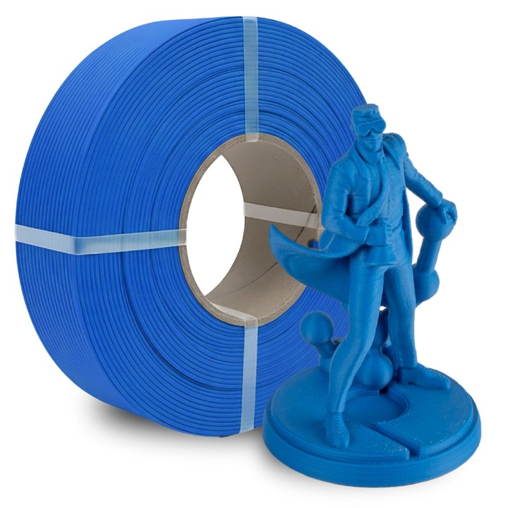 Panchroma PLA - Mat Bleu Saphir (Matte Sapphire Blue) - 1,75 mm - 1 kg - Refill