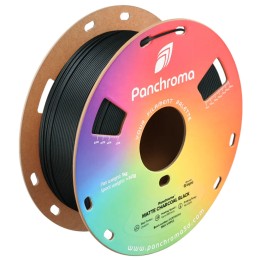 Panchroma PLA - Mat Noir Charbon (Matte Charcoal Black) - 1,75 mm - 1 kg