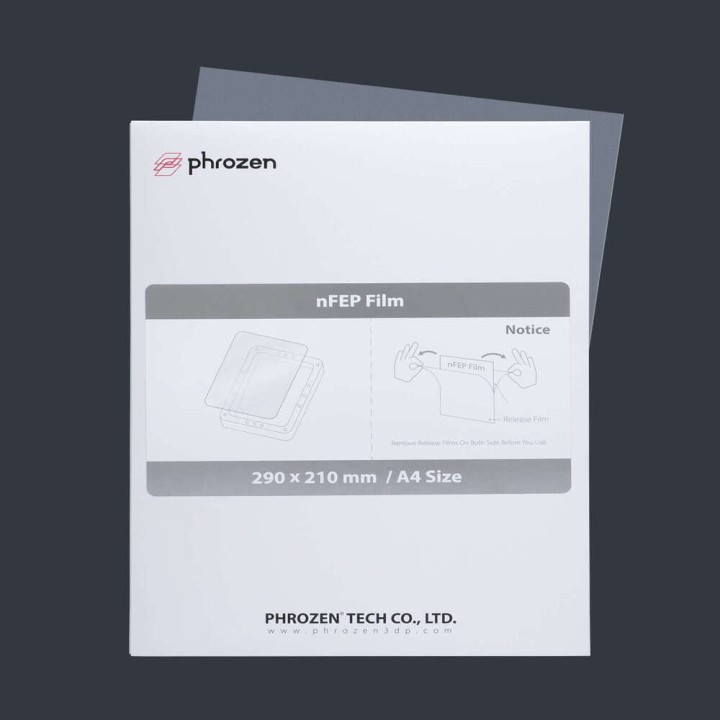 Phrozen - Film PFA (nFEP) - 290 x 210 mm - 150 microns