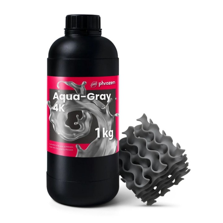 Phrozen - Resin Aqua-Gray 4K - Gris - 1 kg