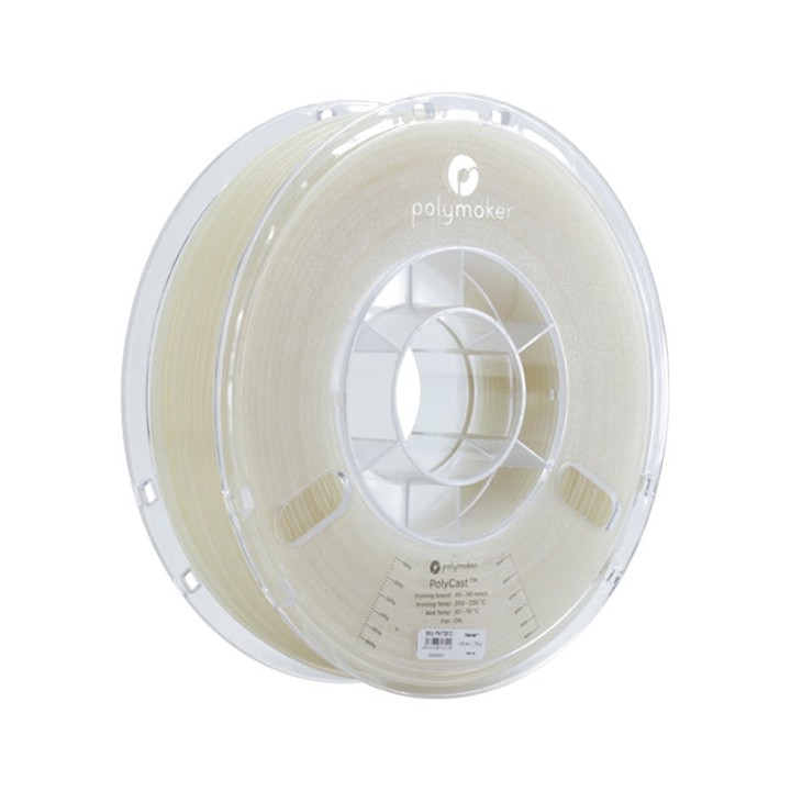 Polymaker - PolyCast Calcinable - Naturel (Natural) - 1.75 mm - 750 g