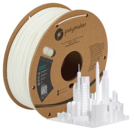 Polymaker - PolyLite PLA Pro - Blanc (White) - 1,75 mm - 1 kg
